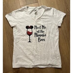 Minnie Mouse Women's T-Shirt "Meet‎ Me at the Minnie Bar"